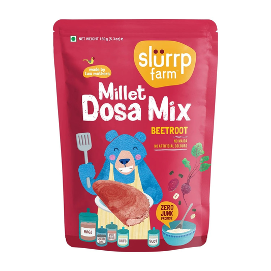Slurrp Farm Beetroot Multigrain Millet Dosa Mix 
