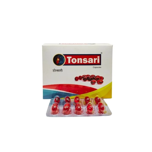 Sagar Ayurveda Tonsari Capsules - Grab2buy