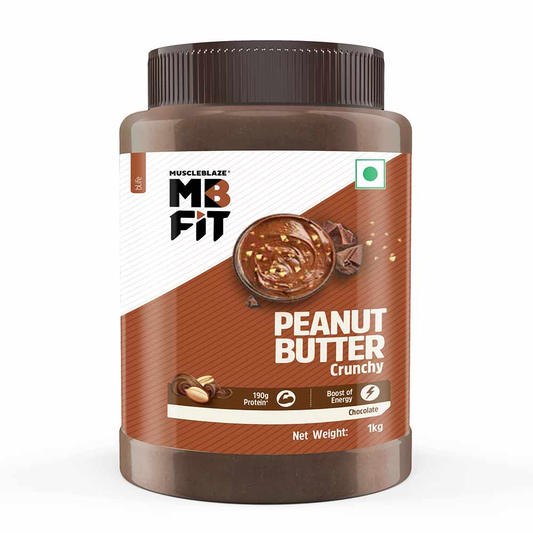 MuscleBlaze Chocolate Peanut Butter-Crunchy 