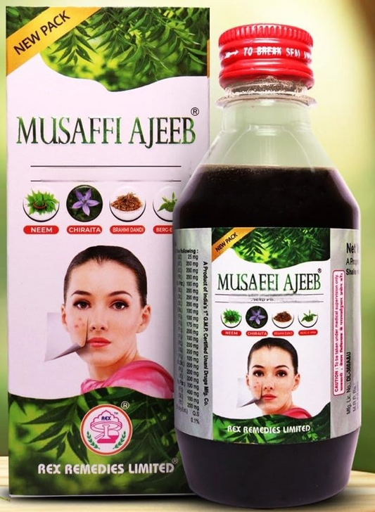 Rex Remedies Musaffi Ajeeb Syrup 