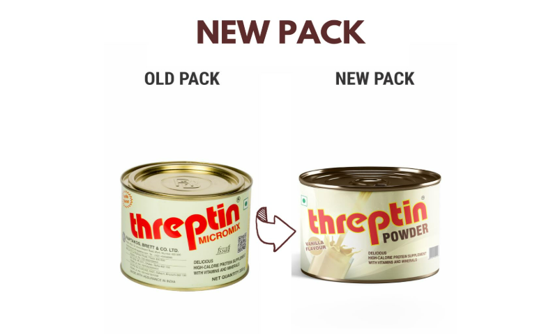Threptin Micromix High Protein Milk Addon - 200 g (Vanilla)  Grab2Buy Threptin Grab2Buy