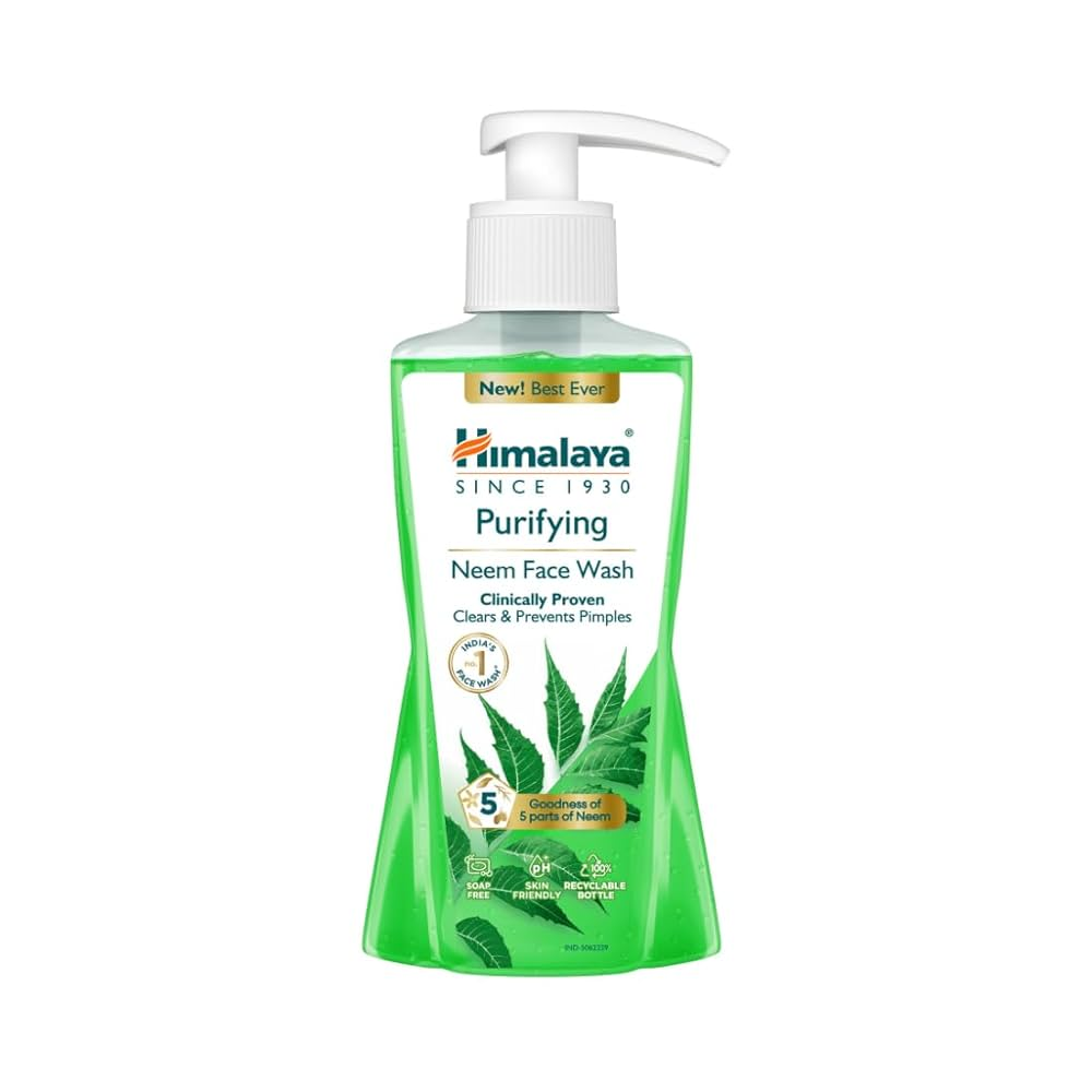 Himalaya Herbals Purifying Neem Face Wash  Grab2Buy Himalaya Herbals Grab2Buy