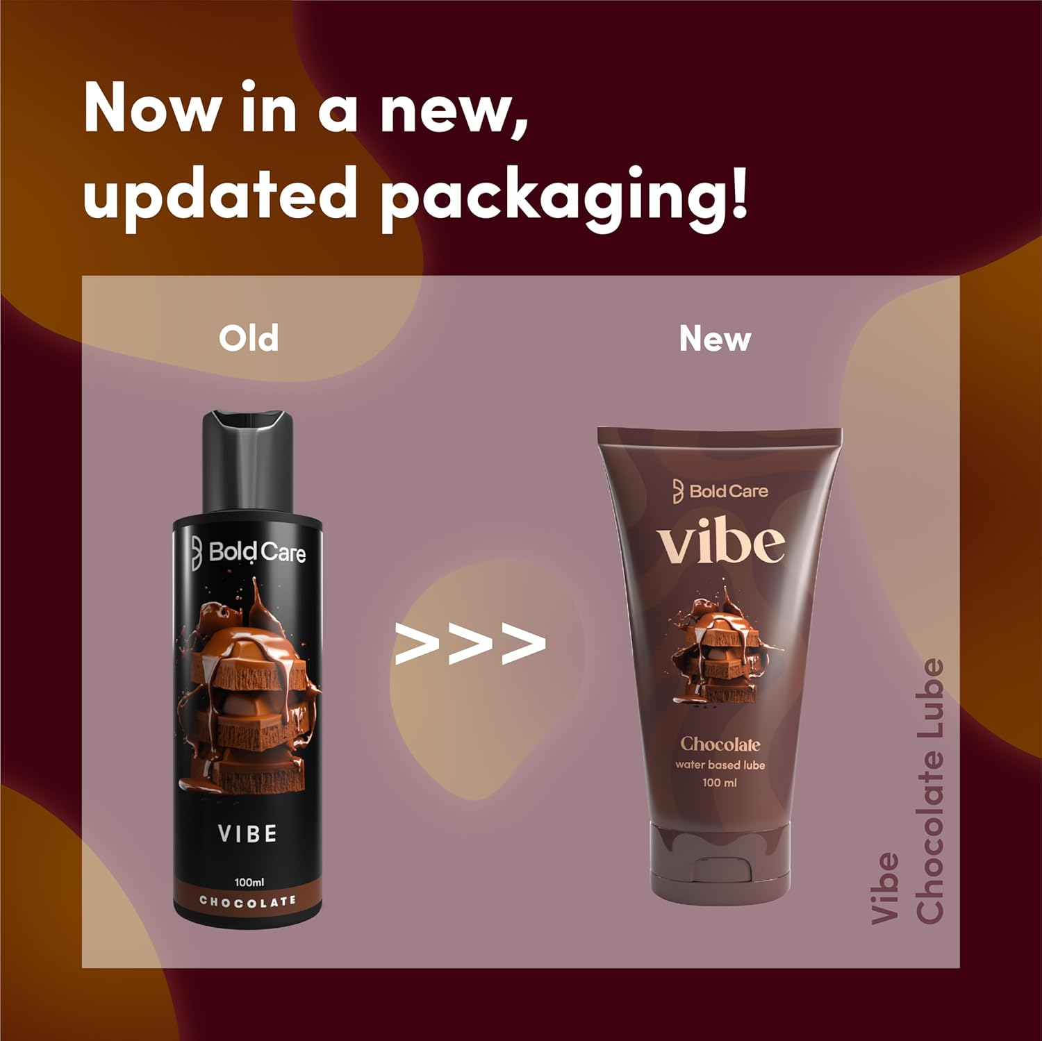 Bold Care Vibe Chocolate Flavor Massage Gel 