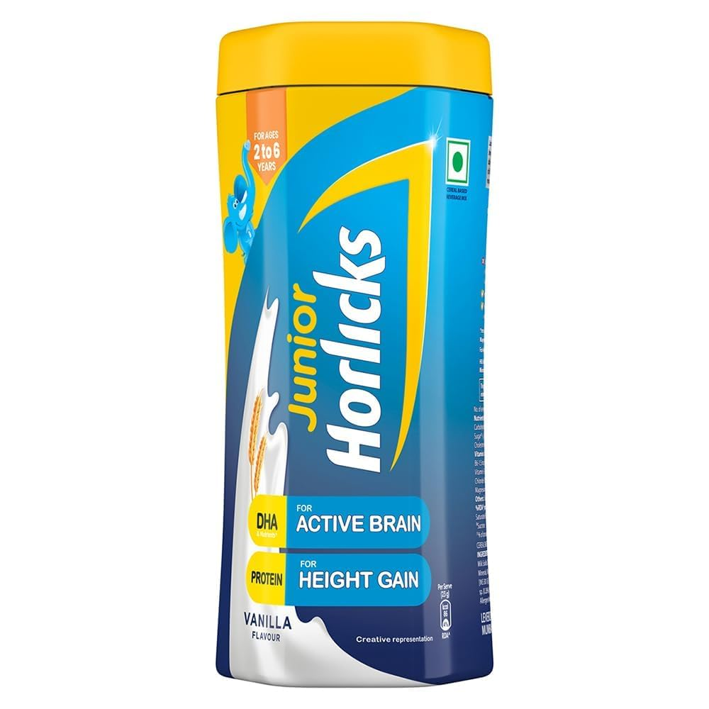 Junior Horlicks (2 to 6 Years), Children's Health Drink for Overall Growth 