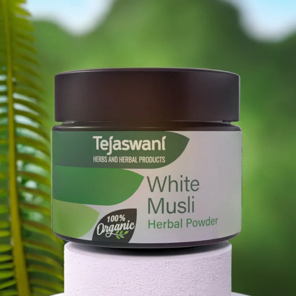 Tejaswani Herbs and Herbal Products White Musli Powder 