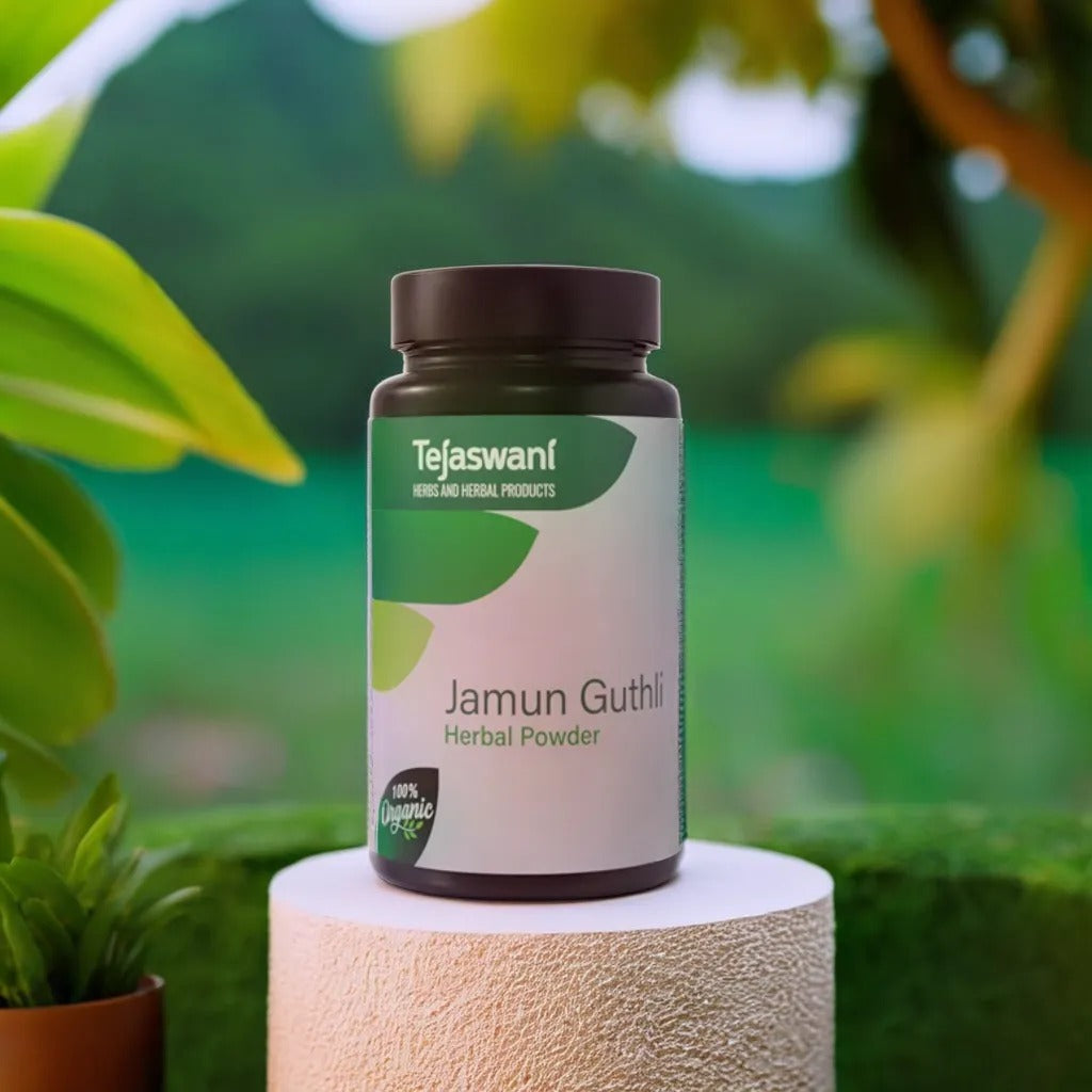 Tejaswani Herbs and Herbal Products Jamun Guthli Powder 