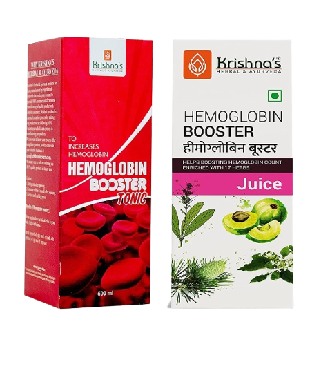 Krishna's Herbal & Ayurveda Hemoglobin Booster Tonic 