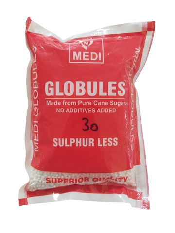 Medi Homeopathy Globules/ Blank Pellets (Size 30) 
