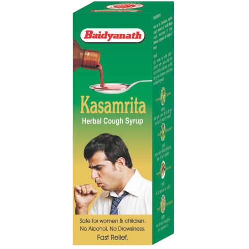 Baidyanath Kasamrit Herbal Syrup 100ml - Grab2buy