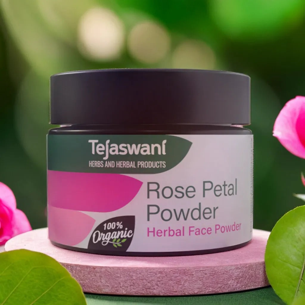 Tejaswani Herbs and Herbal Products Rose Petal Powder 