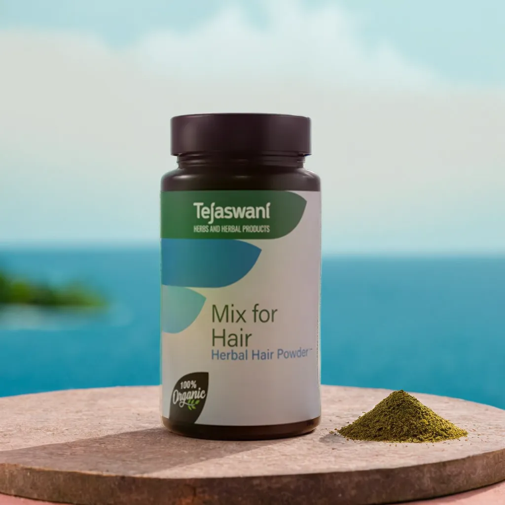 Tejaswani Herbs and Herbal Products Herbal Mix for Hair Powder 
