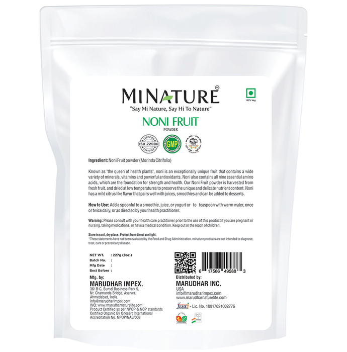 Minature Noni Fruit Powder 