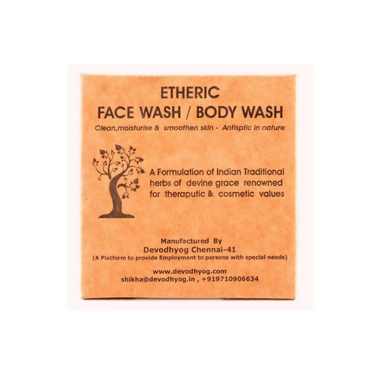 Etheric Herbal Face & Body Wash Powder – Natural Anti Acne & Skin Brightening Care