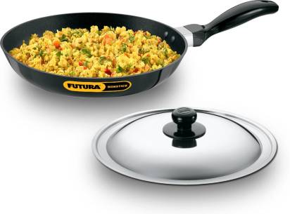 Hawkins Futura Non-stick Frying Pan 26 cm Diameter with Lid 1 L (INF26S) | Grab2Buy
