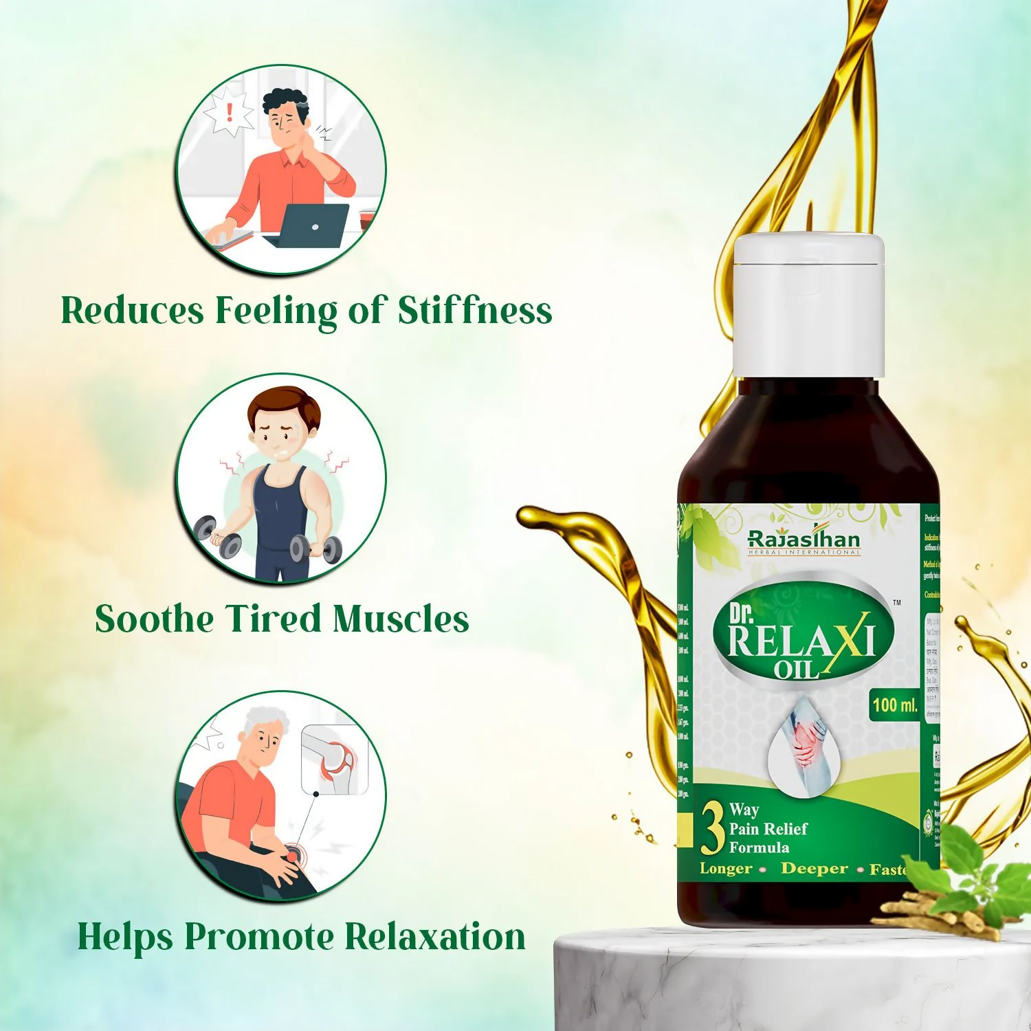 Rajasthan Herbals Dr Relaxi Oil 