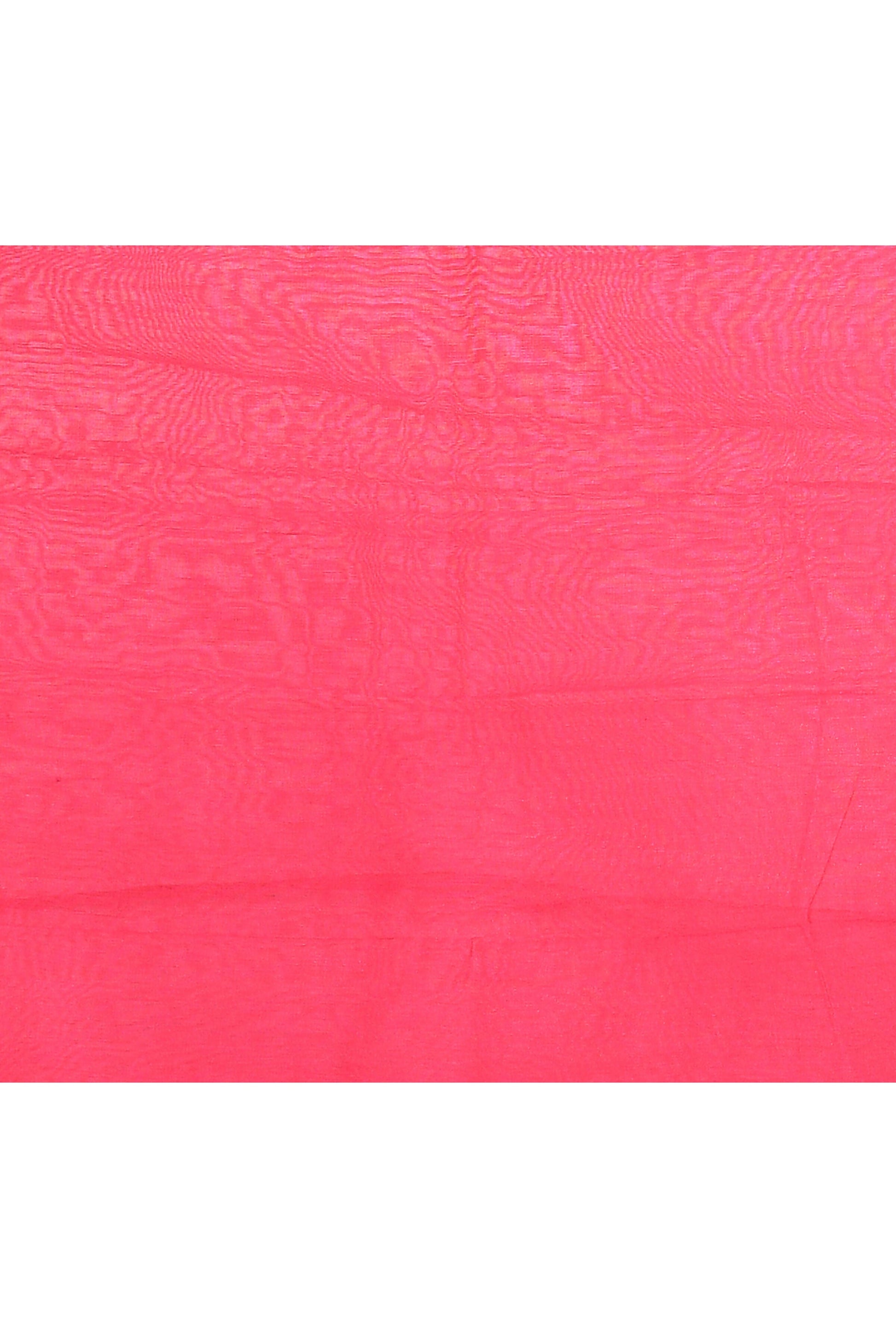 Piyari Fashion Women's Pink Embellished Cotton Blend Jamdani Saree