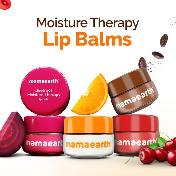 Mamaearth Vitamin C Moisture Therapy Lip Balm SPF 50 with Vitamin C & Honey For Lip Lightening 