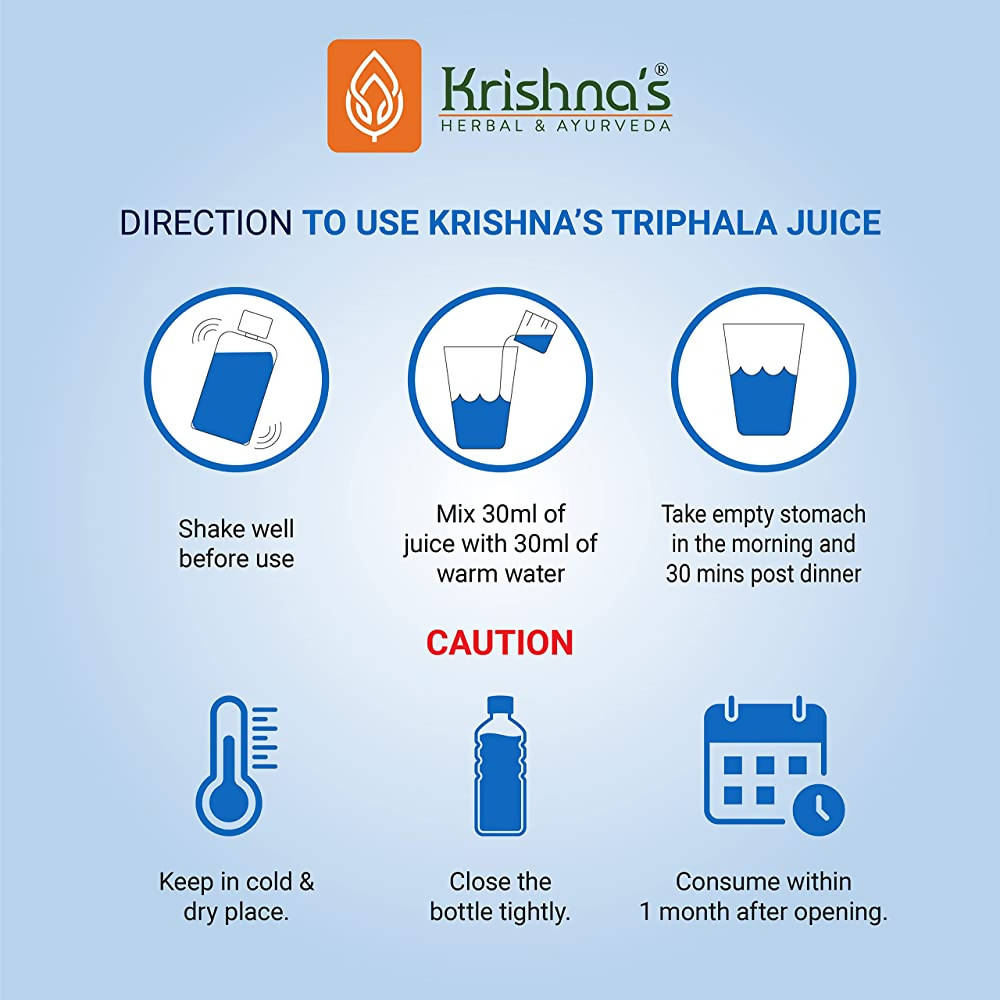 Krishna's Herbal & Ayurveda Triphala Juice 