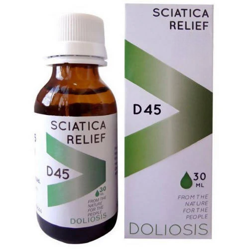 Doliosis Homeopathy D45 Sciatica Relief Drops 
