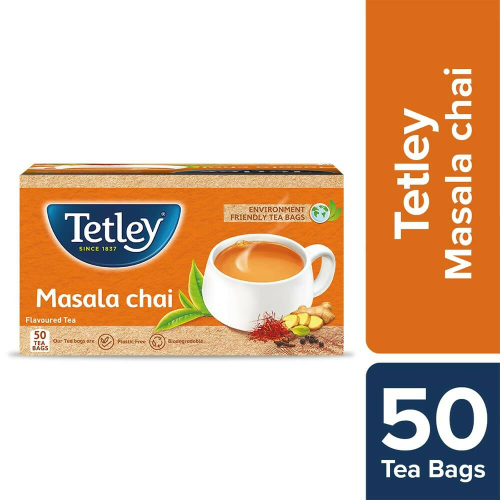 Tetley Masala Chai With Natural Flavour Black Tea Bags  Grab2Buy Tetley Grab2Buy