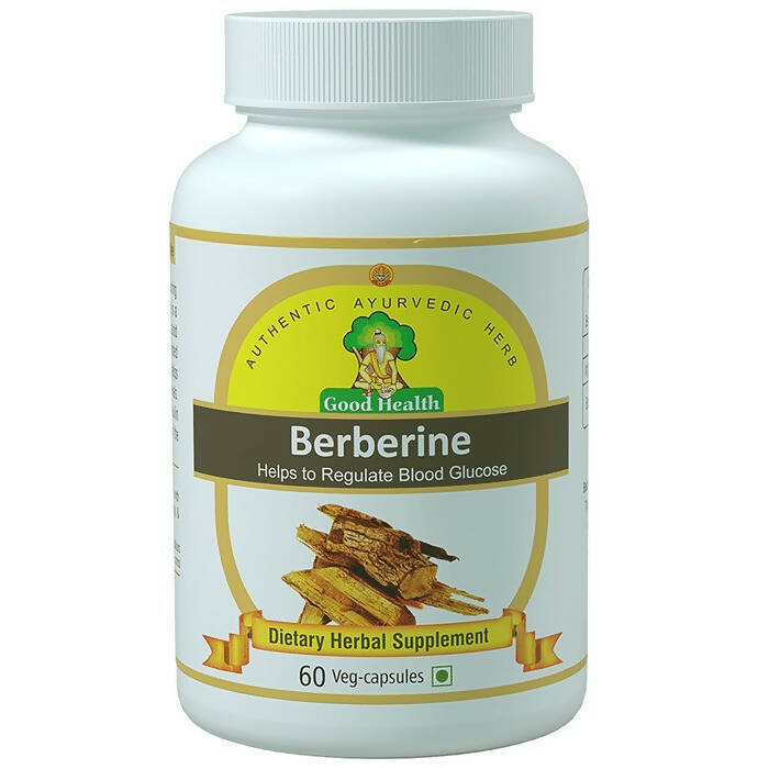 Sushrut Ayurved Good Health Berberine Veg Capsules - Grab2buy
