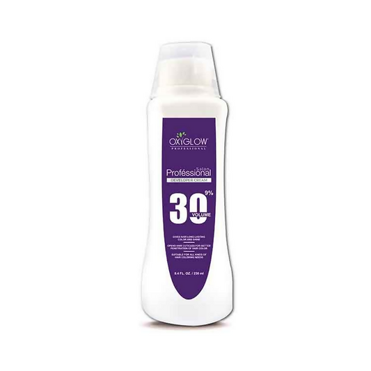 Oxyglow Herbals Professional Hair Color Developer - 30 Volume (9%) Orange 