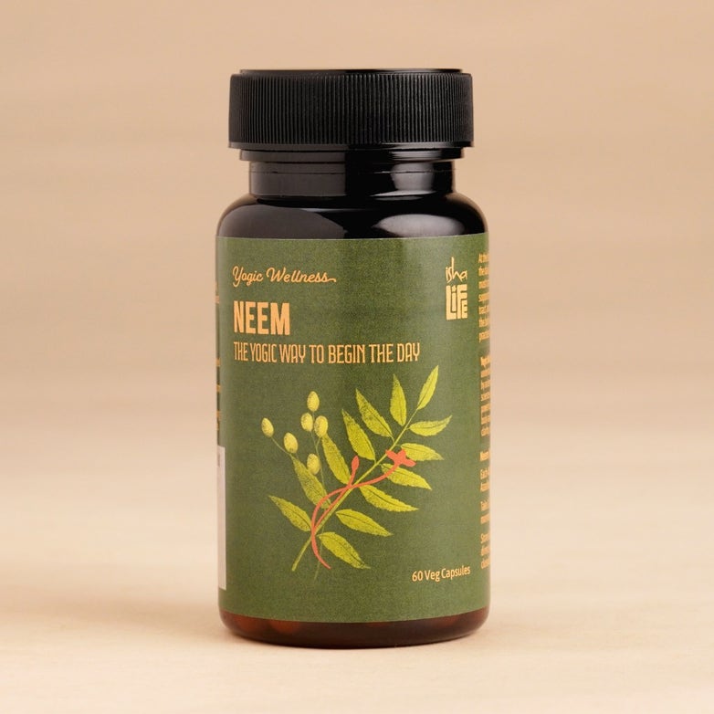 Isha Life Neem and Turmeric Capsules 