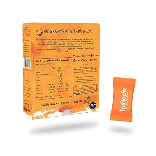 Truradix Zinc+Vitamin C Gummy Bears for kids 
