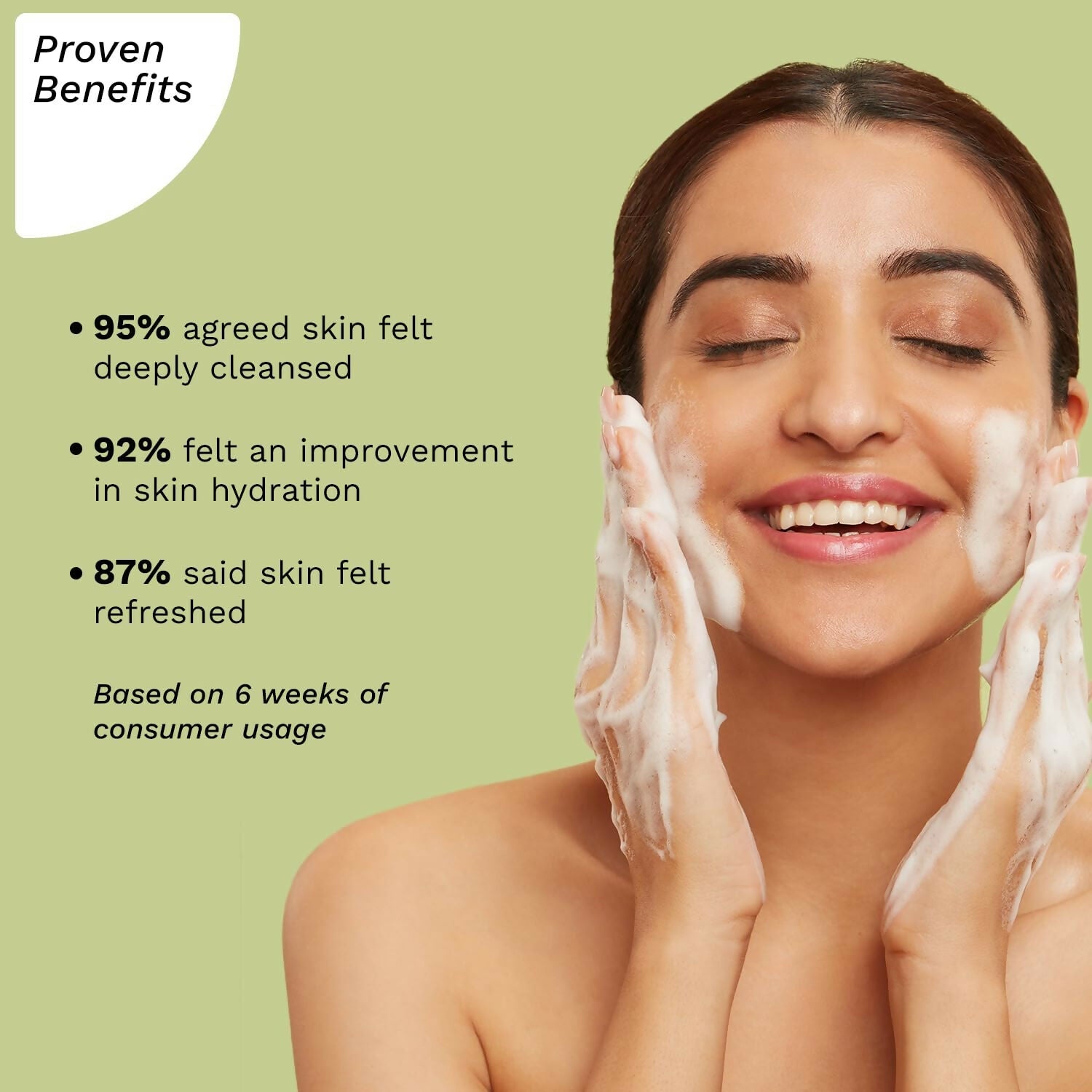 Pilgrim Spanish Foaming Face Wash With Kiwi Extracts & Aloe For Skin Hydration - Grab2buy