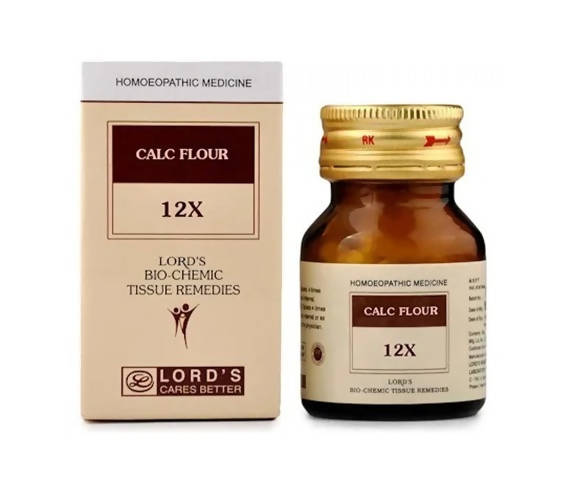 Lord's Homeopathy Calc Flour Biochemic Tablets 