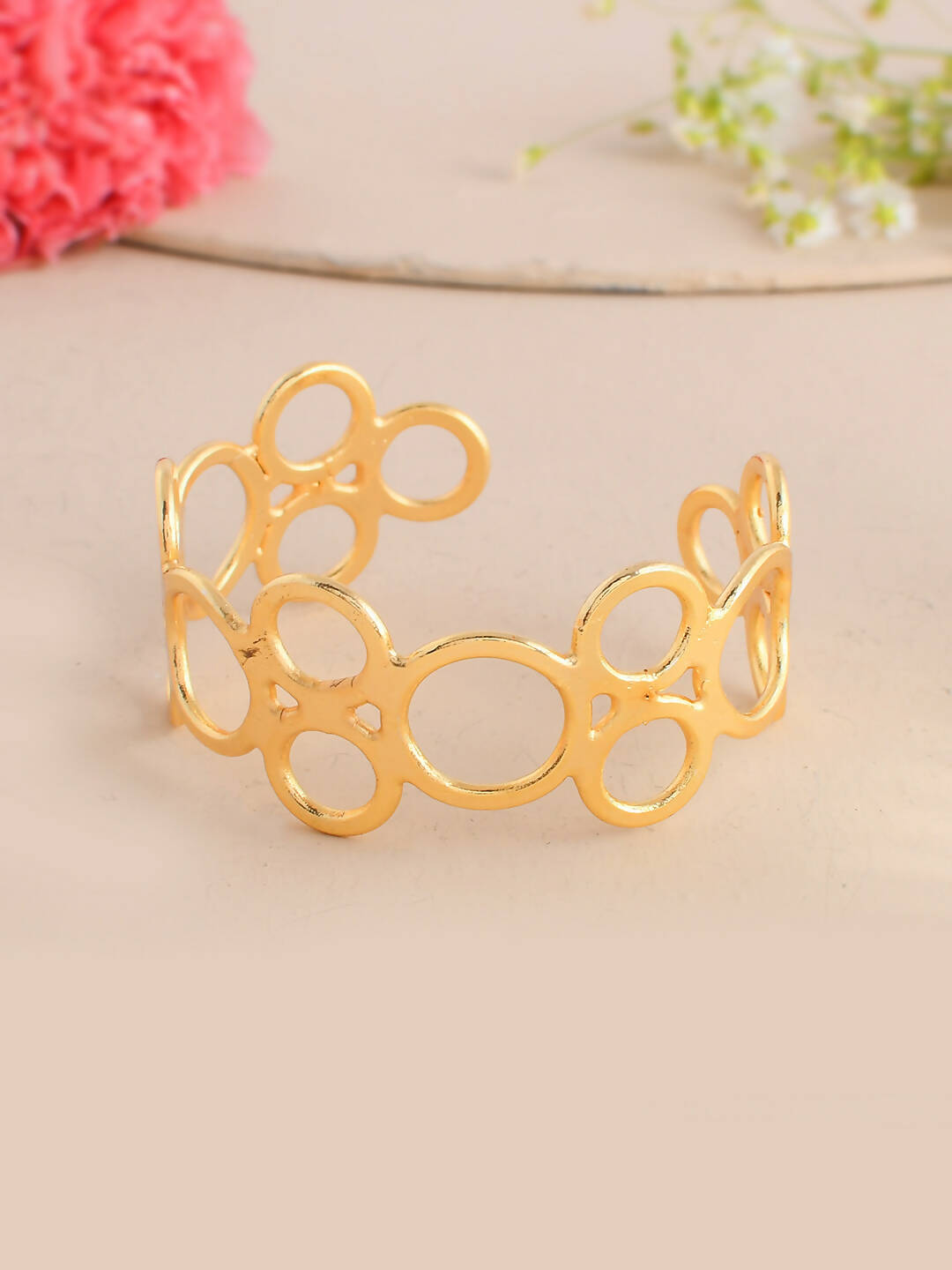 VOJ Women Gold Color stainless steel Bracelet  Grab2Buy VOJ Grab2Buy