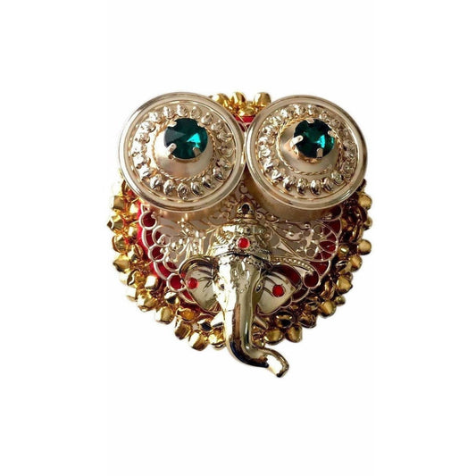 Ganesh Haldi Kumkum Holder with lids - Grab2buy