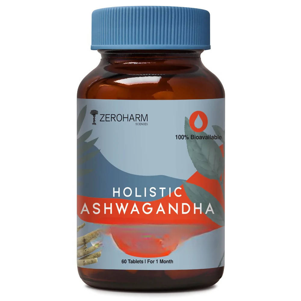 Zeroharm Holistic Ashwagandha Tablets 