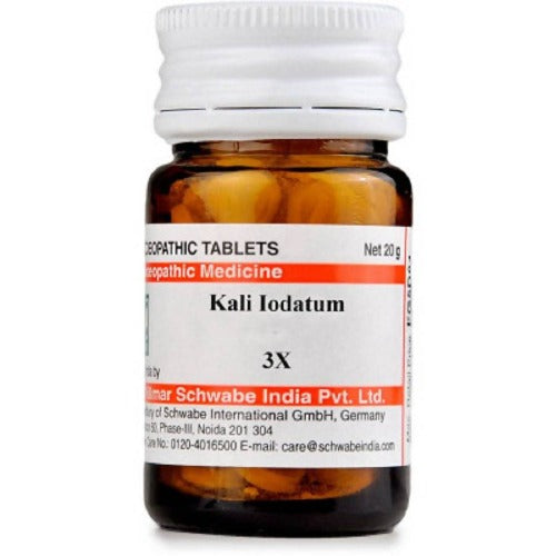 Dr. Willmar Schwabe India Kali Iodatum Trituration Tablet (20 gm) 