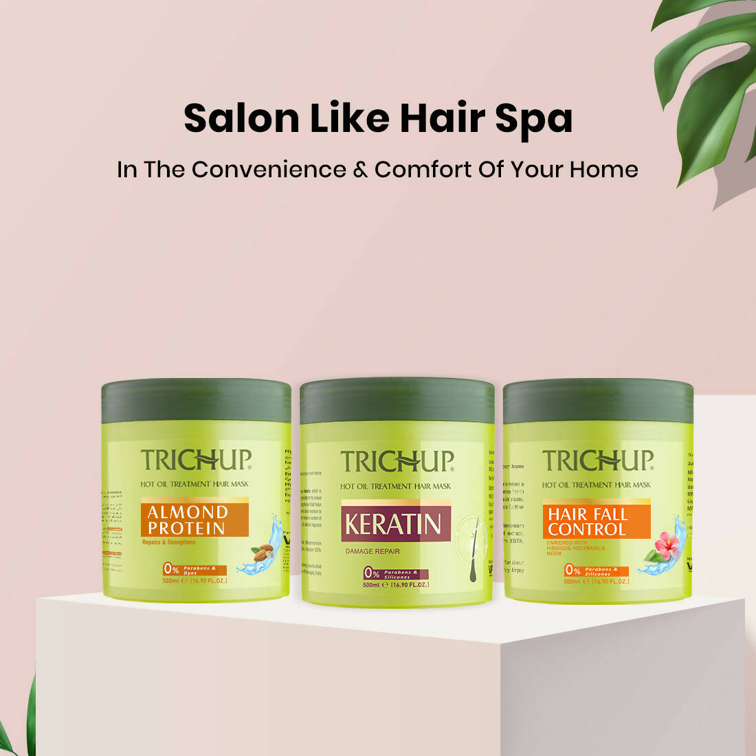 Vasu Healthcare Trichup Almond Protein Hair Mask  Grab2Buy Trichup Grab2Buy