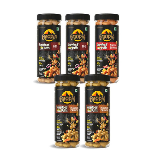 Eatopia Superfoods Oat Puffs - Assorted