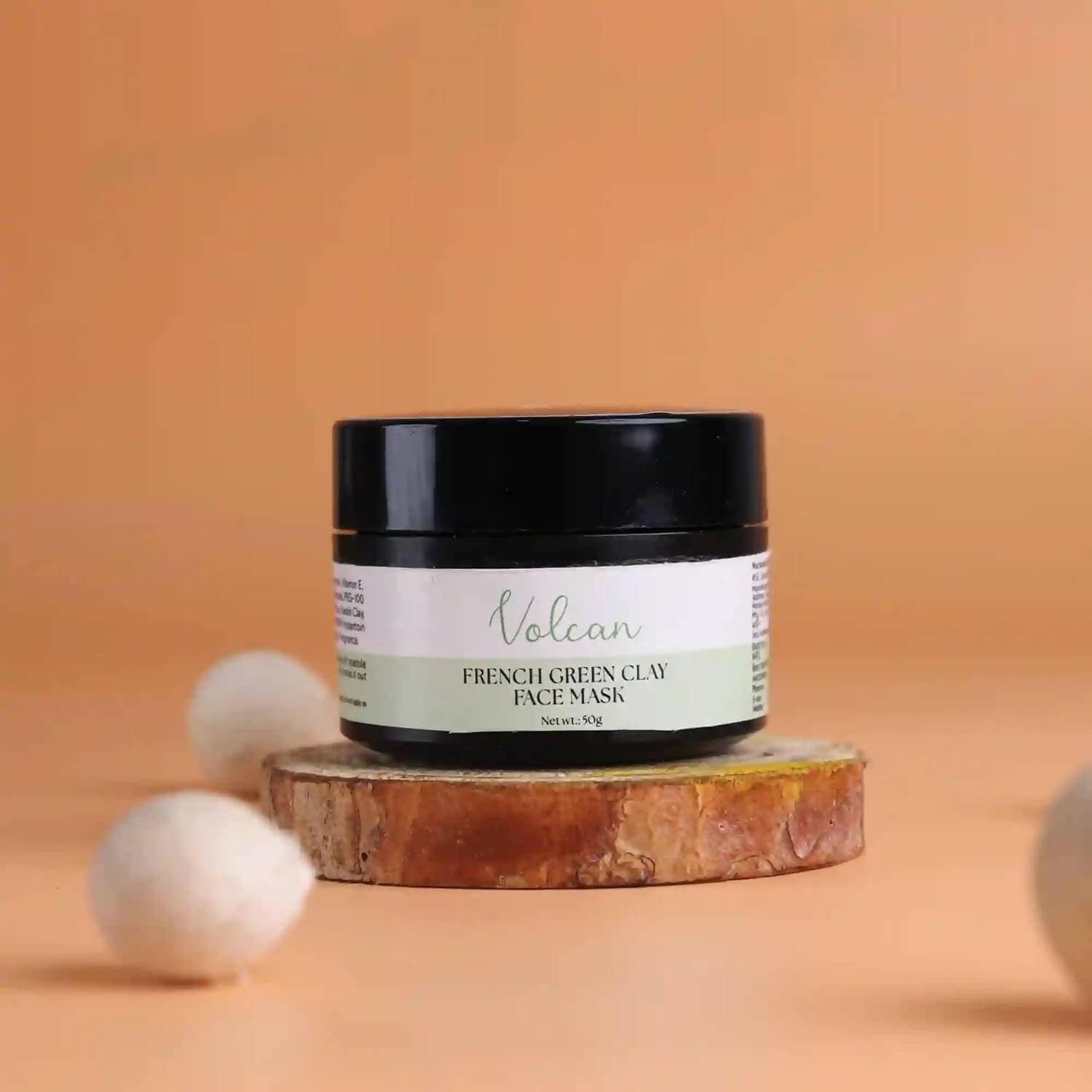 The Wellness Shop Volcan French Green Clay Face Mask  Grab2Buy The Wellness Shop Grab2Buy