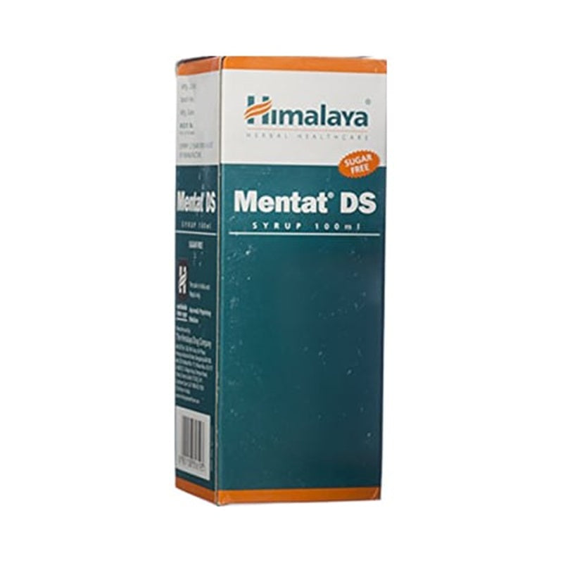 Himalaya Herbals Mentat DS Syrup | Ayurvedic Brain Tonic for Memory, Focus & Cognitive Health 