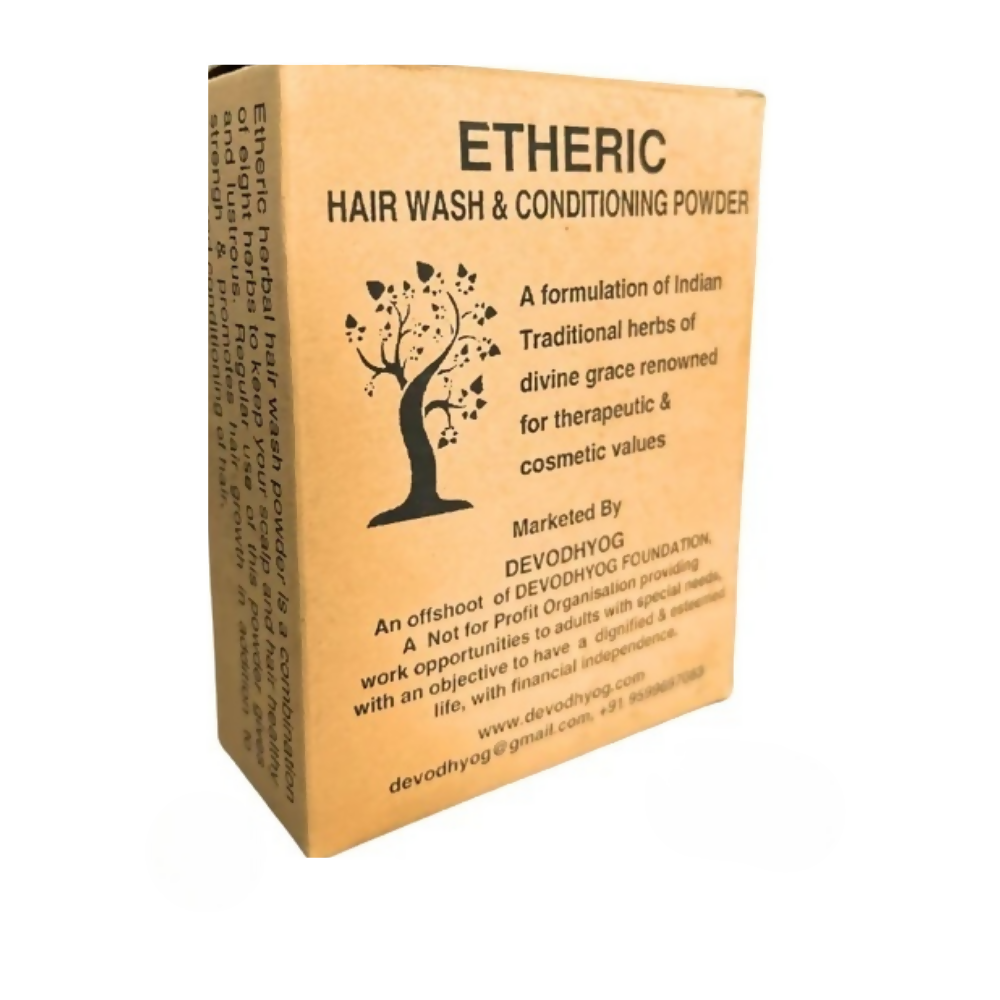 Etheric Herbal Hair Wash & Conditioner – Natural Hair Cleanser for Healthy Hair