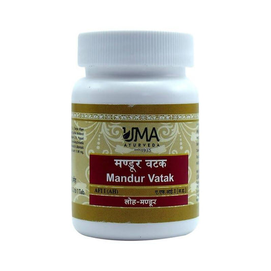 Uma Ayurveda Mandur Vatak Tablets 
