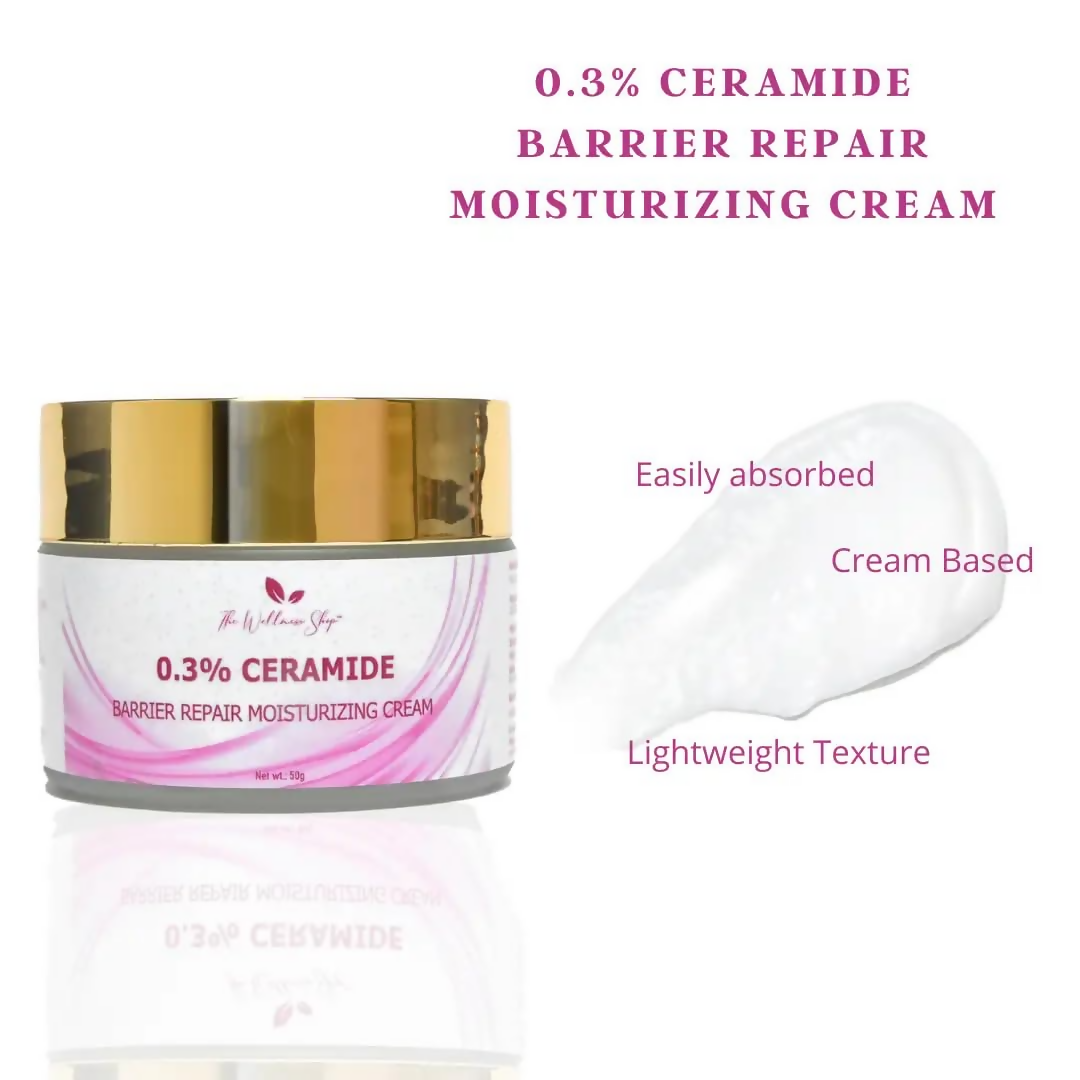 The Wellness Shop 0.3% Ceramide Moisturizer Cream  Grab2Buy The Wellness Shop Grab2Buy