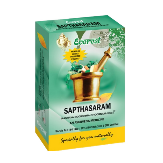 Everest Ayurveda Sapthasaram Kashaya Sookshma Choornams 