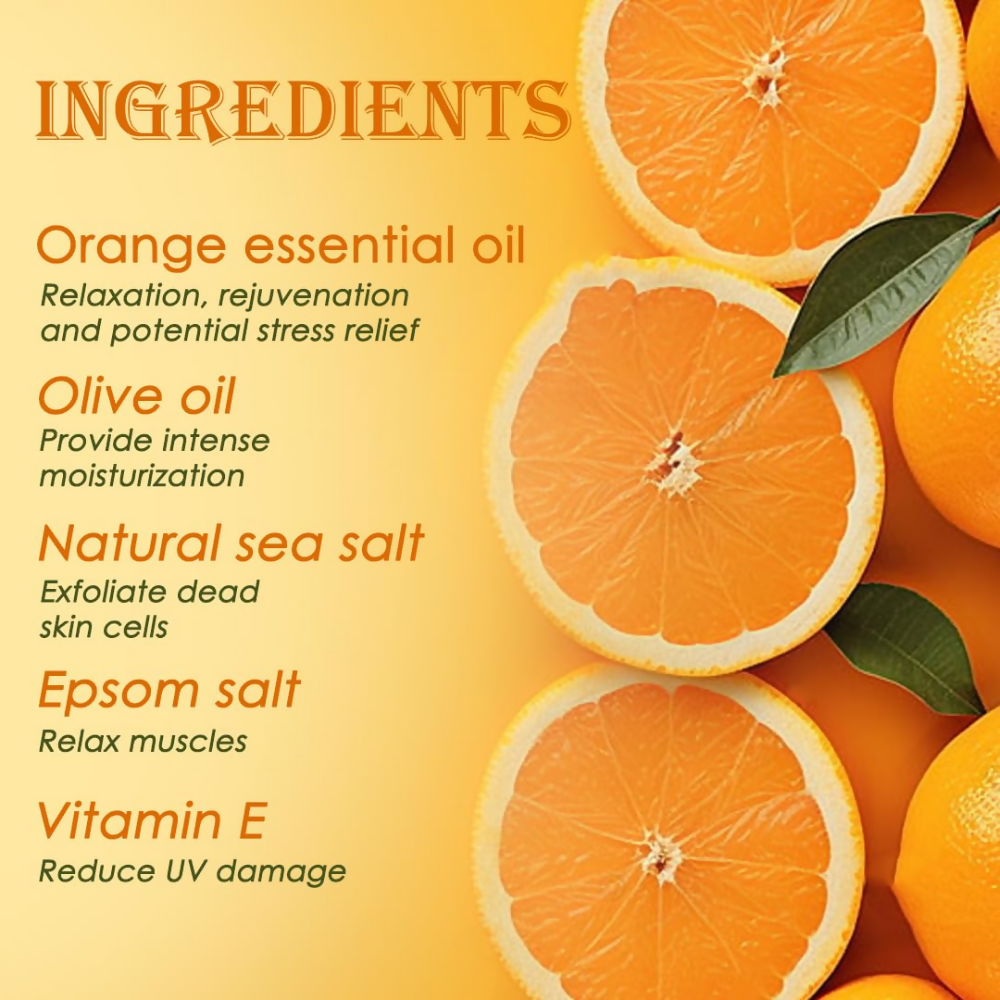 VedicAyurveda Orange Bath Salt  Grab2Buy VedicAyurveda Grab2Buy