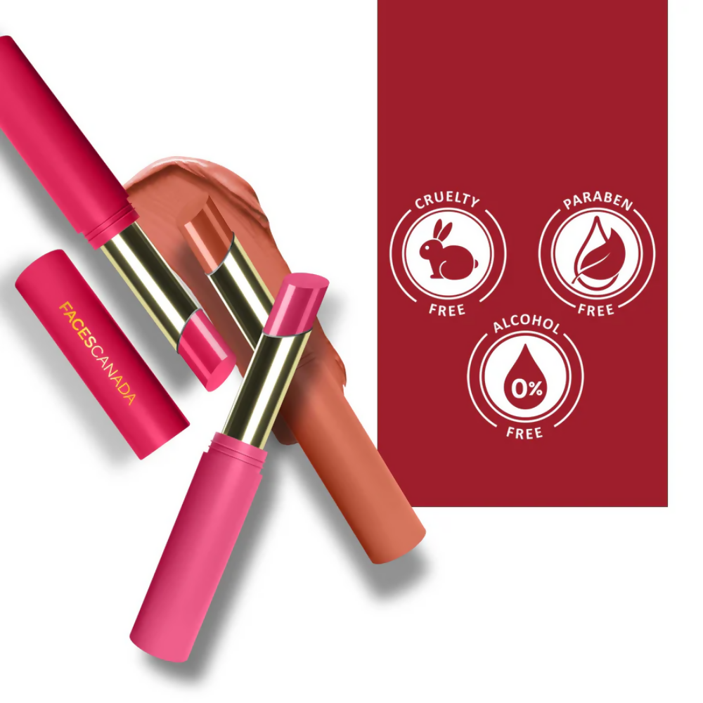 Faces Canada 3 in 1 LongStay Matte Lipstick - Day Dream Pink 02
