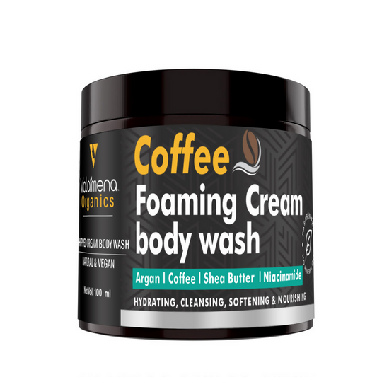 Volamena Organics Arabica Coffee Foaming Cream Body Wash 