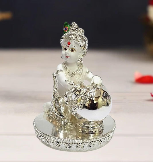 Gold Art India Makhan Krishna Idol - Grab2buy