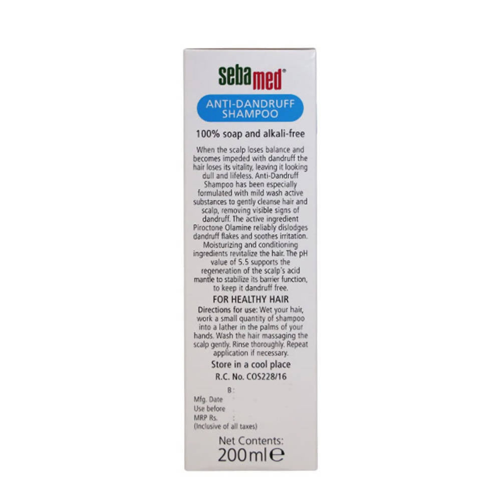 Sebamed Anti Dandruff Shampoo uses