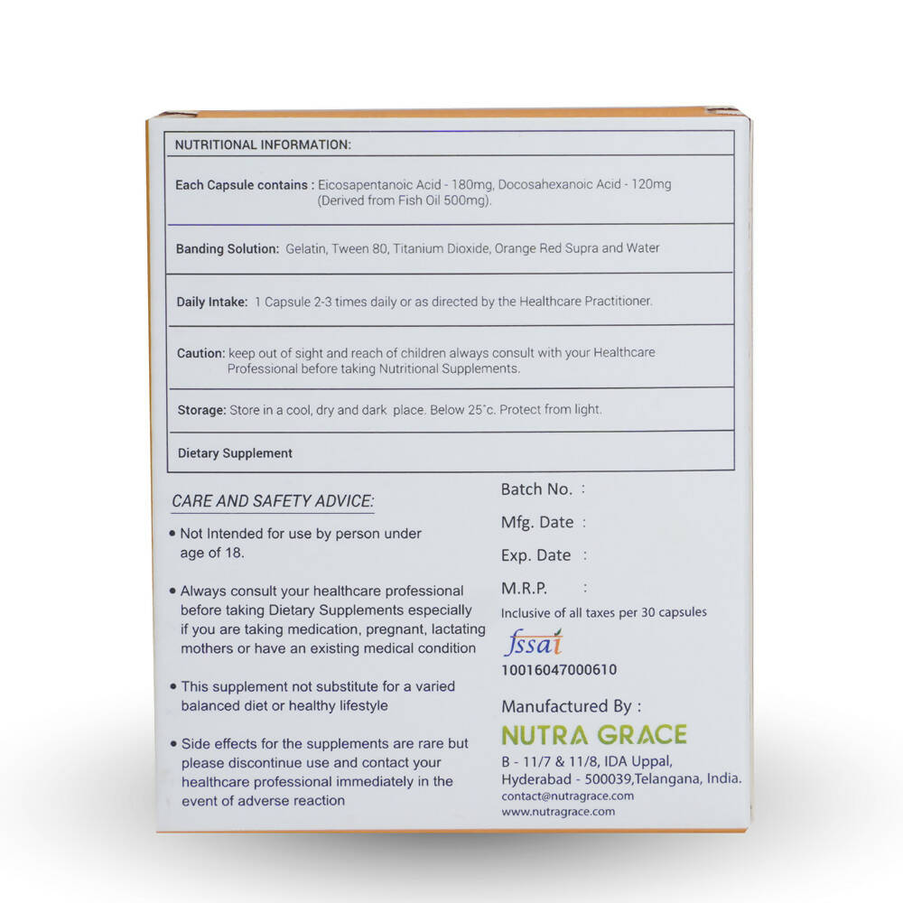 Nutra Grace O3FA - DS Capsules - Grab2buy