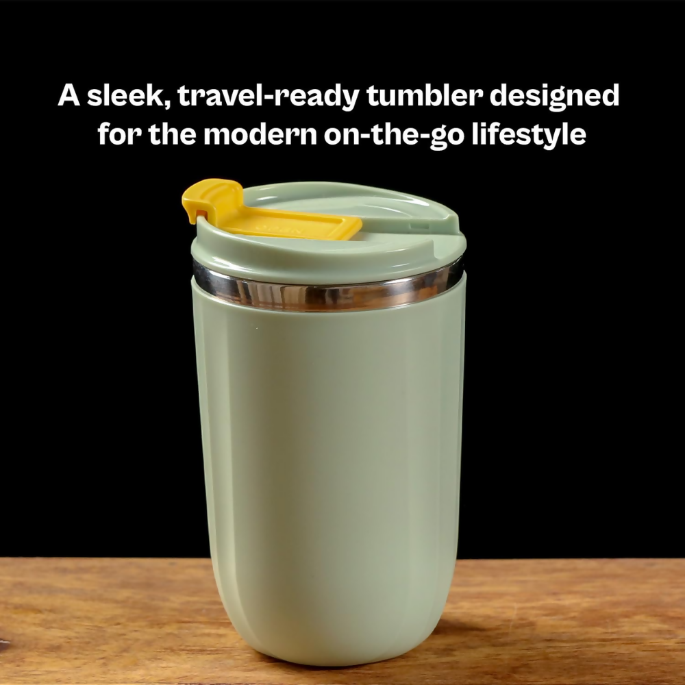 Udyan Tea Stainless Steel Vacuum Insulated Tumbler - Sage Green  Grab2Buy Udyan Tea Grab2Buy