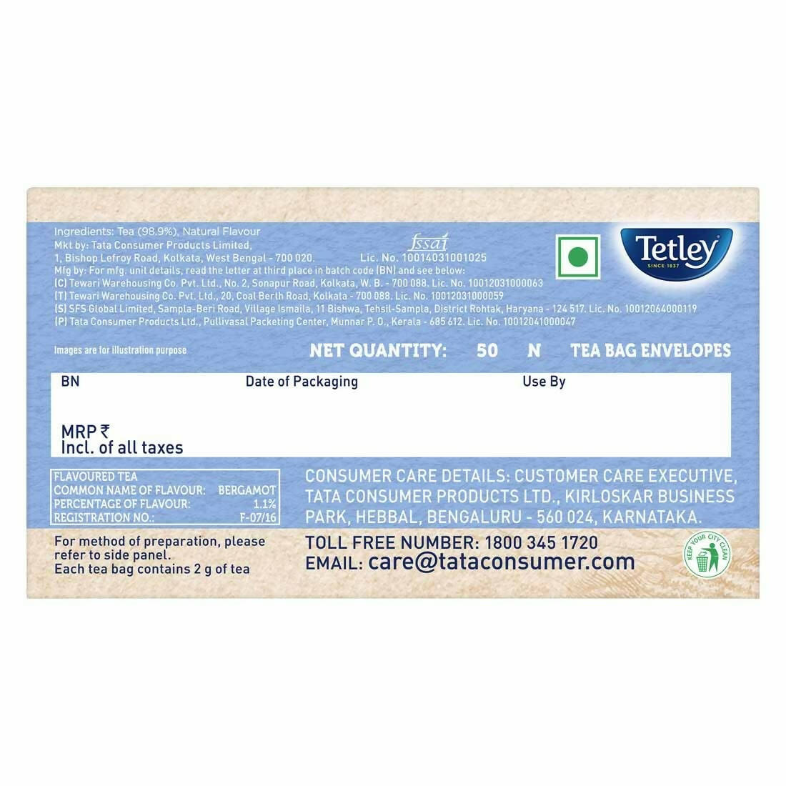 Tetley Flavour Earl Grey Tea Bags  Grab2Buy Tetley Grab2Buy